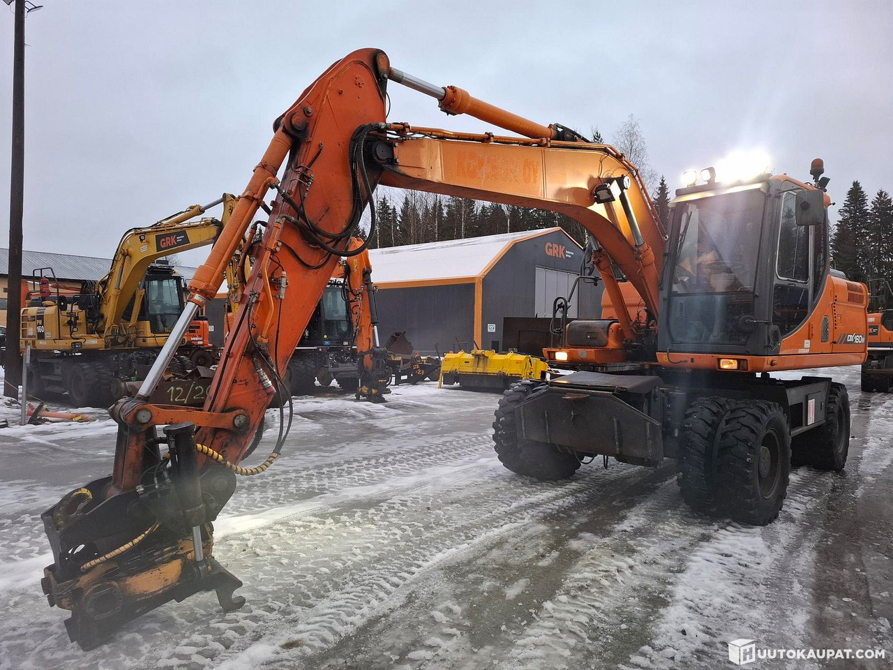 Doosan DX160W, 2012, Sonkajärvi - Máy xúc bánh lốp: hình 1 Doosan DX160W, 2012, Sonkajärvi - Máy xúc bánh lốp: hình 1