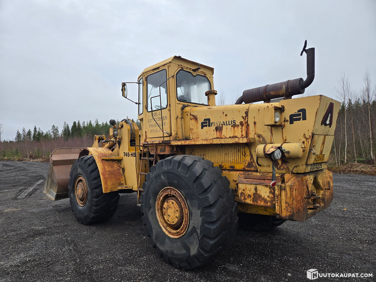 Fiat-Allis 745 pyöräkuormaaja,kuormaaja,pyöräkone, Pihtipudas - Máy xúc lật bánh lốp: hình 5 Fiat-Allis 745 pyöräkuormaaja,kuormaaja,pyöräkone, Pihtipudas - Máy xúc lật bánh lốp: hình 5