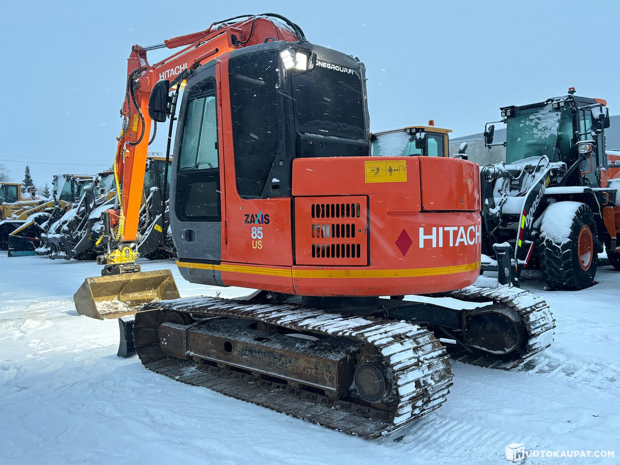 Máy xúc bánh xích Hitachi Zaxis ZX85 with mono boom + Engcon. 2004. Tracked excavator, Tornio: hình 7 Máy xúc bánh xích Hitachi Zaxis ZX85 with mono boom + Engcon. 2004. Tracked excavator, Tornio: hình 7