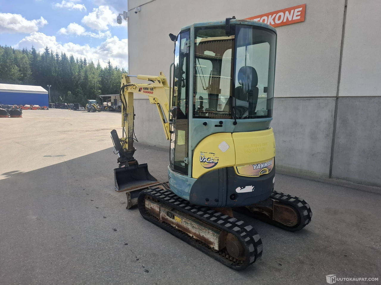 Yanmar Vio20-3, 2005, Minikaivuri, Sis alv 25,5%, Nurmijärvi - Máy móc xây dựng: hình 2 Yanmar Vio20-3, 2005, Minikaivuri, Sis alv 25,5%, Nurmijärvi - Máy móc xây dựng: hình 2