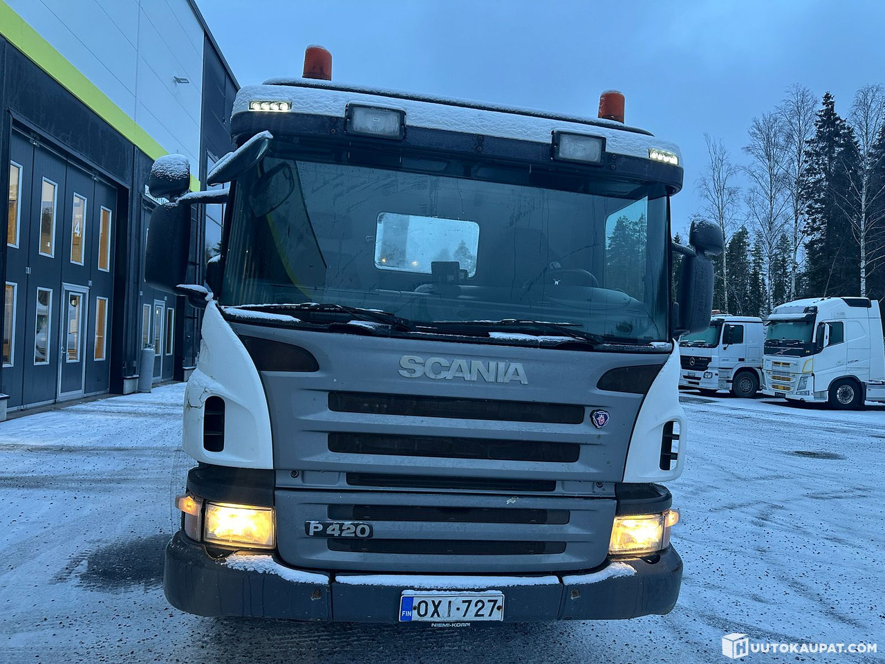Scania P420, 2006, 1,180,000 km, Pirkkala - Xe tải nâng móc: hình 5 Scania P420, 2006, 1,180,000 km, Pirkkala - Xe tải nâng móc: hình 5
