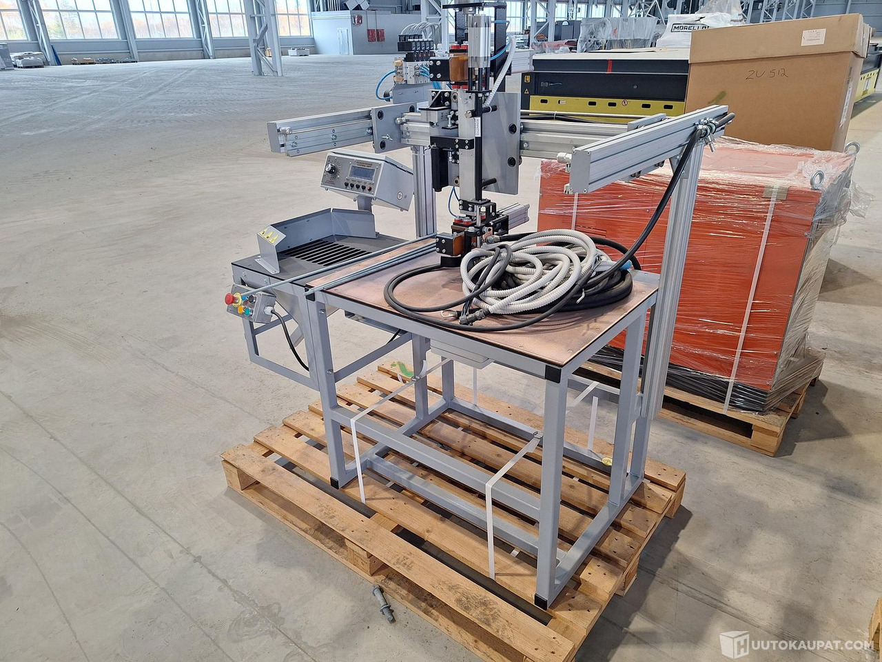 Uppokaarihitsauskeskus, Nord Steel ADFS-3001, kohde 1, Pyhäjoki - Thiết bị hàn: hình 1 Uppokaarihitsauskeskus, Nord Steel ADFS-3001, kohde 1, Pyhäjoki - Thiết bị hàn: hình 1