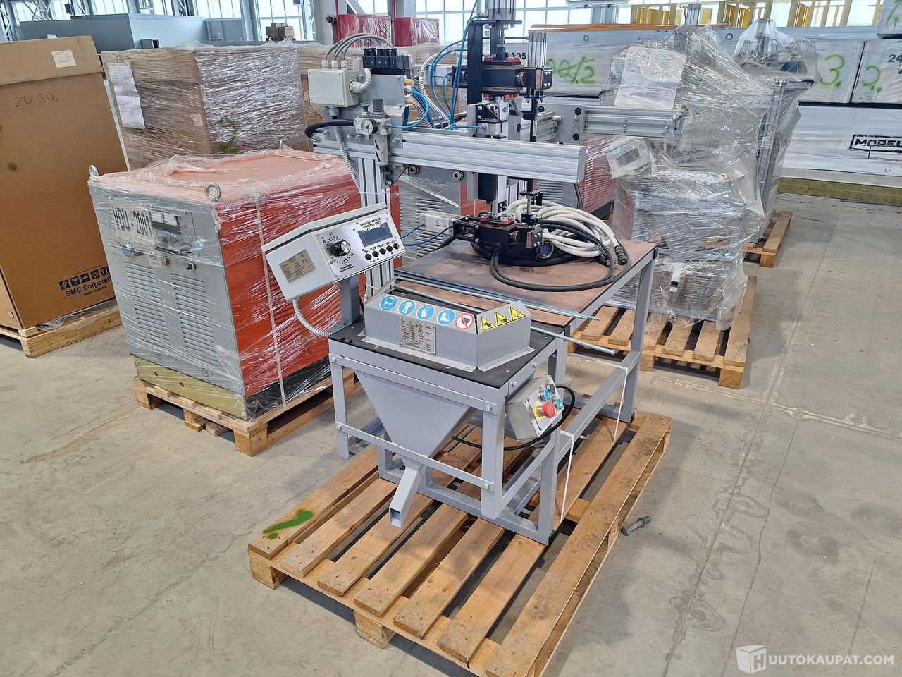 Uppokaarihitsauskeskus, Nord Steel ADFS-3001, kohde 1, Pyhäjoki - Thiết bị hàn: hình 4 Uppokaarihitsauskeskus, Nord Steel ADFS-3001, kohde 1, Pyhäjoki - Thiết bị hàn: hình 4