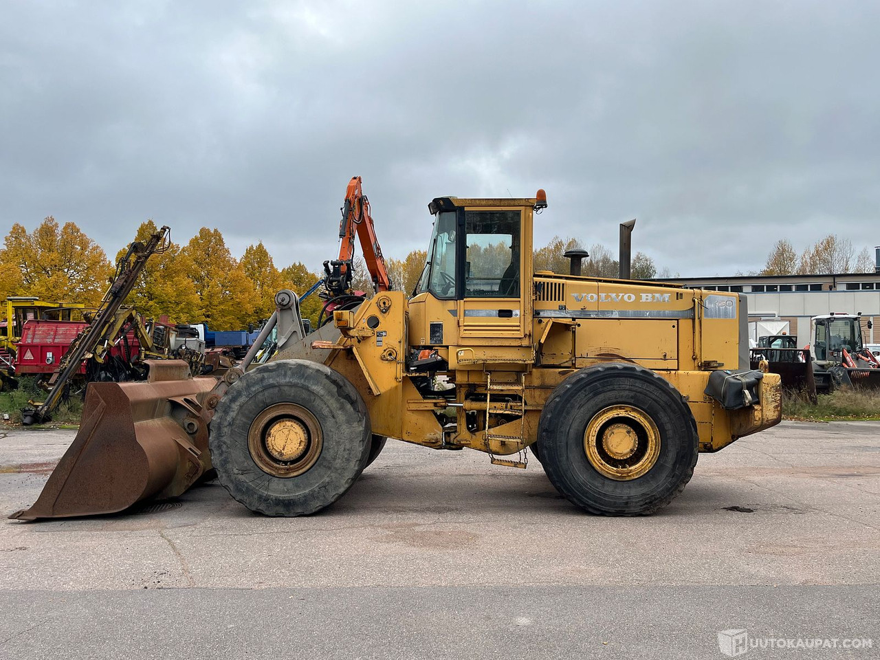 Volvo BM L150, Pyöräkuormaaja, 1994, Kouvola - Máy xúc lật bánh lốp: hình 4 Volvo BM L150, Pyöräkuormaaja, 1994, Kouvola - Máy xúc lật bánh lốp: hình 4
