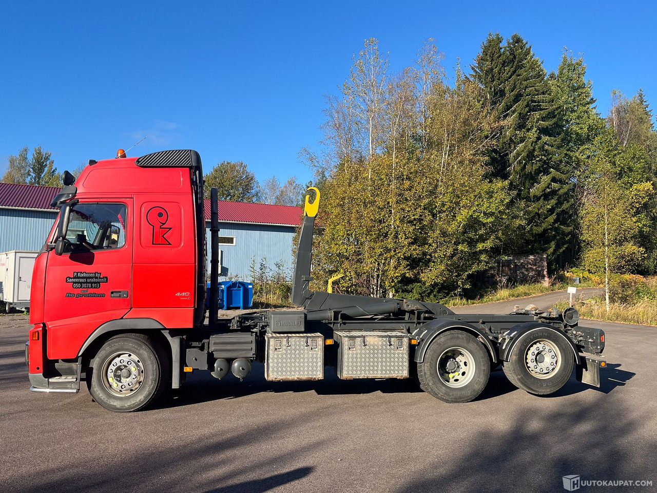 Xe tải Volvo FH13 440, Koukkulava kuorma-auto, 2007, Todella siistikuntoinen, Lohja: hình 10