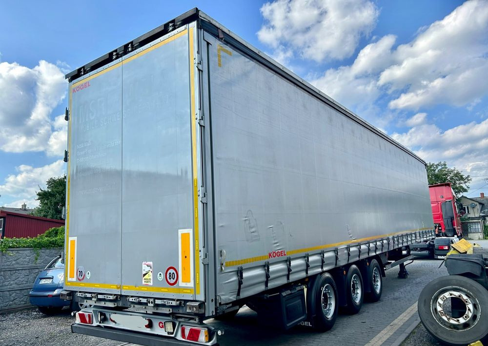Kögel MEGA 2019 OPONY 80% SAF PODNOSZONA OŚ PODNOSZONY DACH / OD PIERWSZEGO WŁAŚCICIELA - Sơ mi rơ moóc mui bạt: hình 4 Kögel MEGA 2019 OPONY 80% SAF PODNOSZONA OŚ PODNOSZONY DACH / OD PIERWSZEGO WŁAŚCICIELA - Sơ mi rơ moóc mui bạt: hình 4