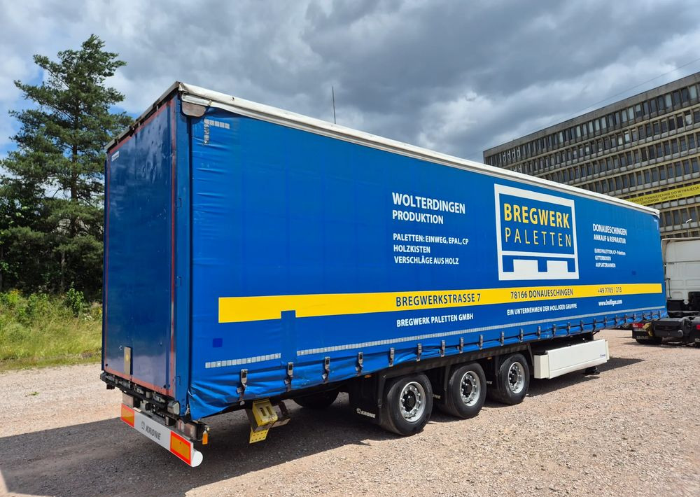 Krone PODNOSZONA OŚ z Niemiec MEGA 2014 MULTILOCK 6xMichelin OKAZJA TOP ! - Sơ mi rơ moóc mui bạt: hình 1 Krone PODNOSZONA OŚ z Niemiec MEGA 2014 MULTILOCK 6xMichelin OKAZJA TOP ! - Sơ mi rơ moóc mui bạt: hình 1
