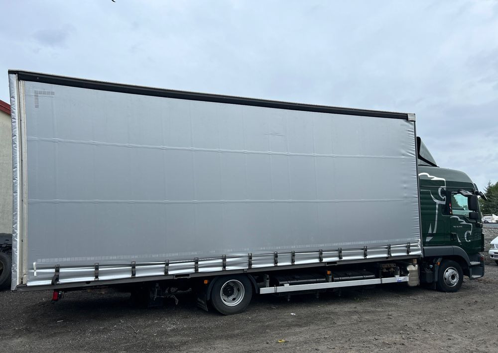 MAN TGL 12.250 GLOB UNIKAT z Niemiec BDF firanka / AUTOMAT HAK / EURO 6 / BDF 7.40 wysoki / MICHELIN 80% - Xe tải thùng mui bạt: hình 2 MAN TGL 12.250 GLOB UNIKAT z Niemiec BDF firanka / AUTOMAT HAK / EURO 6 / BDF 7.40 wysoki / MICHELIN 80% - Xe tải thùng mui bạt: hình 2
