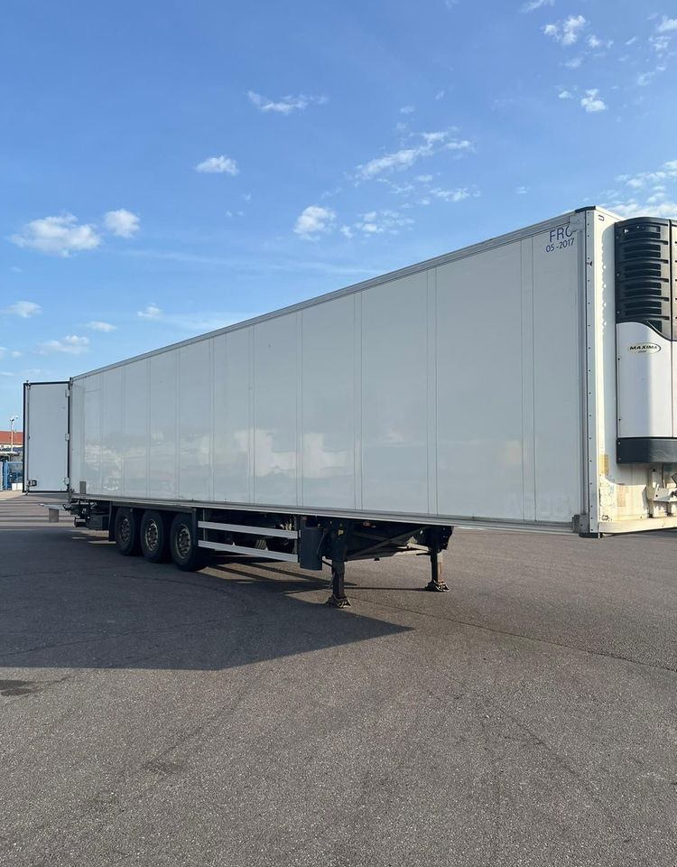 Schmitz Cargobull CARRIER MAXIMA 1300 / WINDA / DOPPEL STOCK / ŚCIANA GRODZIOWA / BELKI / PODNOSZONA OŚ / z Niemiec / TOP STAN 2011/ CARRIER CHŁODNIA CHLODNIA LODÓWKA PODWÓJNY ZAŁADUNEK PIĘTROWA - Sơ mi rơ moóc đông lạnh: hình 1 Schmitz Cargobull CARRIER MAXIMA 1300 / WINDA / DOPPEL STOCK / ŚCIANA GRODZIOWA / BELKI / PODNOSZONA OŚ / z Niemiec / TOP STAN 2011/ CARRIER CHŁODNIA CHLODNIA LODÓWKA PODWÓJNY ZAŁADUNEK PIĘTROWA - Sơ mi rơ moóc đông lạnh: hình 1