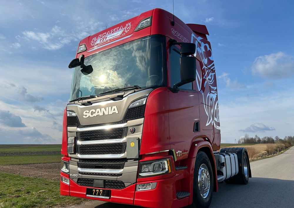 Scania R450 FULL ADR RETARDER ALUFELGI z Niemiec od jedynego właściciela ! HYDRAULIKA spod beczki spożywczej ! / do wywrotu ruchomej podłogi beczki TOP TOP TOP OKAZJA - Xe đầu kéo: hình 1 Scania R450 FULL ADR RETARDER ALUFELGI z Niemiec od jedynego właściciela ! HYDRAULIKA spod beczki spożywczej ! / do wywrotu ruchomej podłogi beczki TOP TOP TOP OKAZJA - Xe đầu kéo: hình 1