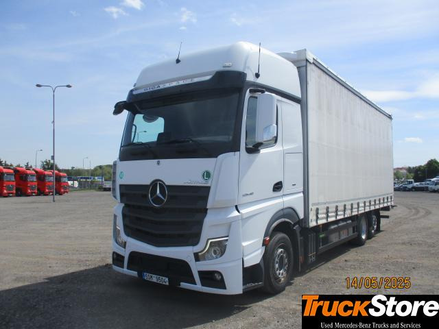 Mercedes-Benz Actros 2548 - Xe tải thùng mui bạt: hình 1 Mercedes-Benz Actros 2548 - Xe tải thùng mui bạt: hình 1