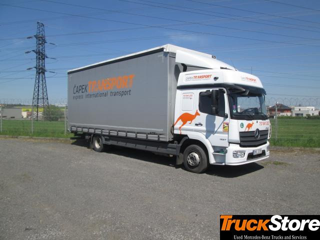 Mercedes-Benz Atego 1227 L - Xe tải hộp: hình 1 Mercedes-Benz Atego 1227 L - Xe tải hộp: hình 1