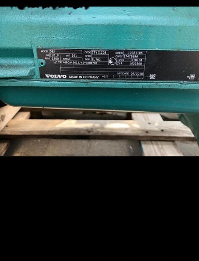 Volvo D6J rok 2018 - Động cơ cho Máy xúc: hình 4 Volvo D6J rok 2018 - Động cơ cho Máy xúc: hình 4