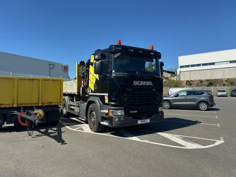 Scania G 450 - Xe tải thùng lửng/ Phẳng, Xe cẩu tự hành: hình 4 Scania G 450 - Xe tải thùng lửng/ Phẳng, Xe cẩu tự hành: hình 4