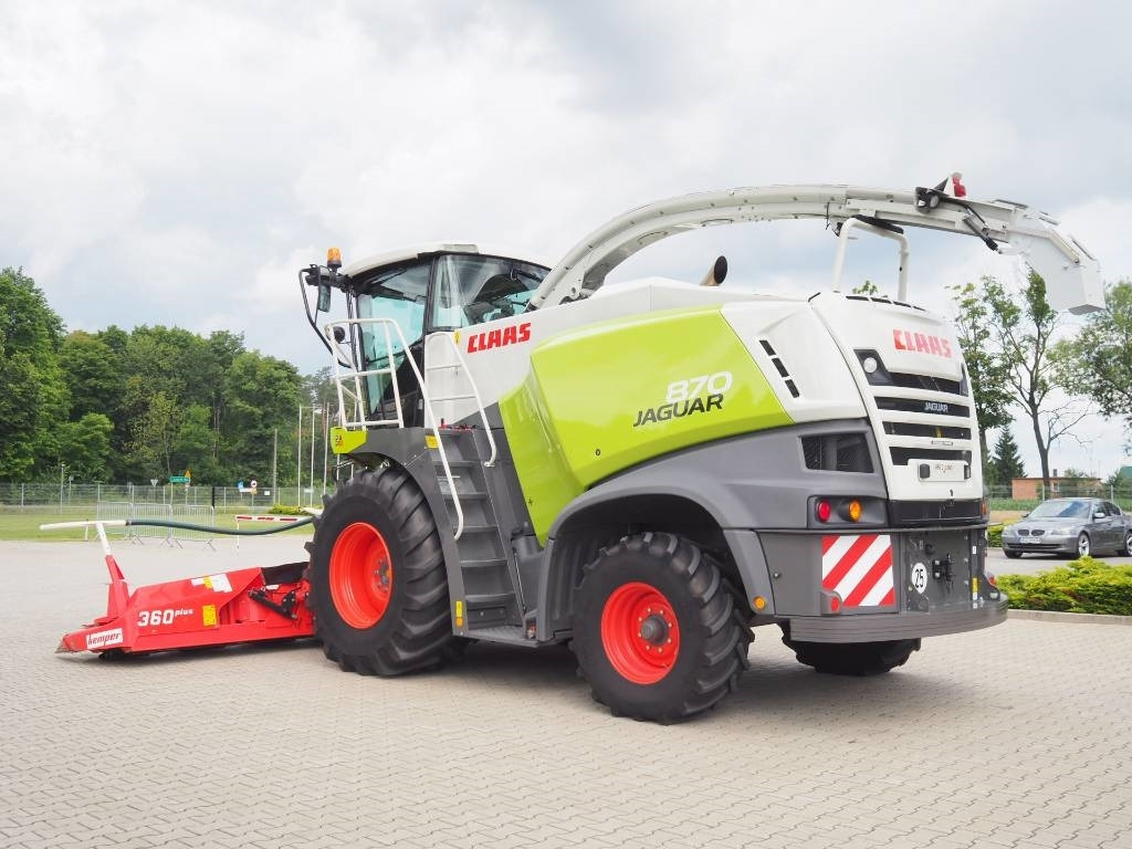 Claas Jaguar 870 + Kemper 360 Plus - Máy gặt đập thức ăn gia súc: hình 2 Claas Jaguar 870 + Kemper 360 Plus - Máy gặt đập thức ăn gia súc: hình 2