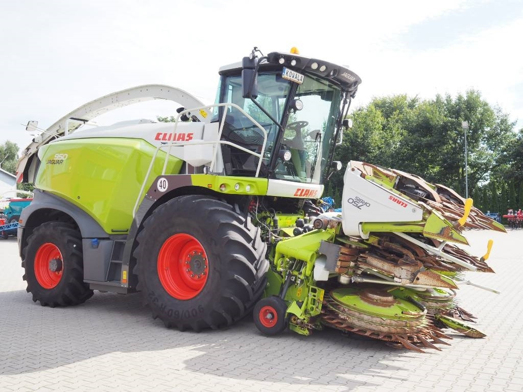 Claas Jaguar 950 4x4 + Orbis 750 - Máy gặt đập thức ăn gia súc: hình 4 Claas Jaguar 950 4x4 + Orbis 750 - Máy gặt đập thức ăn gia súc: hình 4