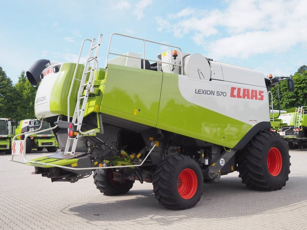 Claas Lexion 570 4WD + V750 - Máy gặt đập: hình 3 Claas Lexion 570 4WD + V750 - Máy gặt đập: hình 3