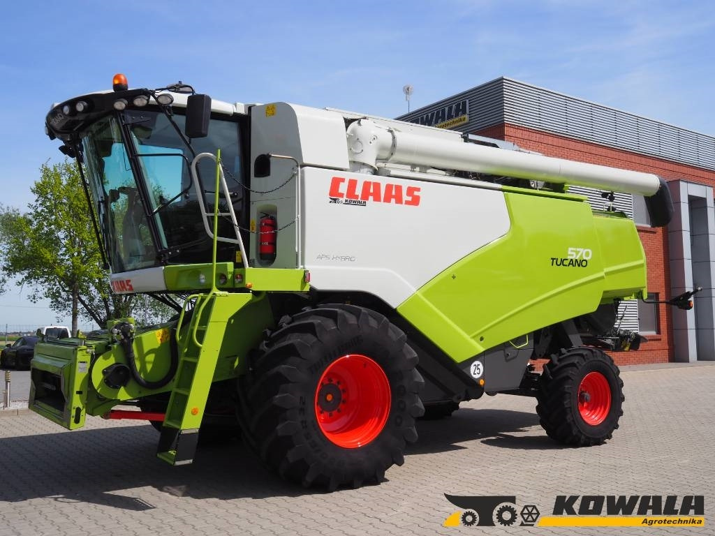 Claas Tucano 570 - Máy gặt đập: hình 1 Claas Tucano 570 - Máy gặt đập: hình 1