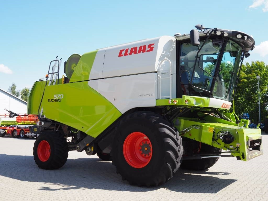 Claas Tucano 570 GPS + V770 - Máy gặt đập: hình 4 Claas Tucano 570 GPS + V770 - Máy gặt đập: hình 4