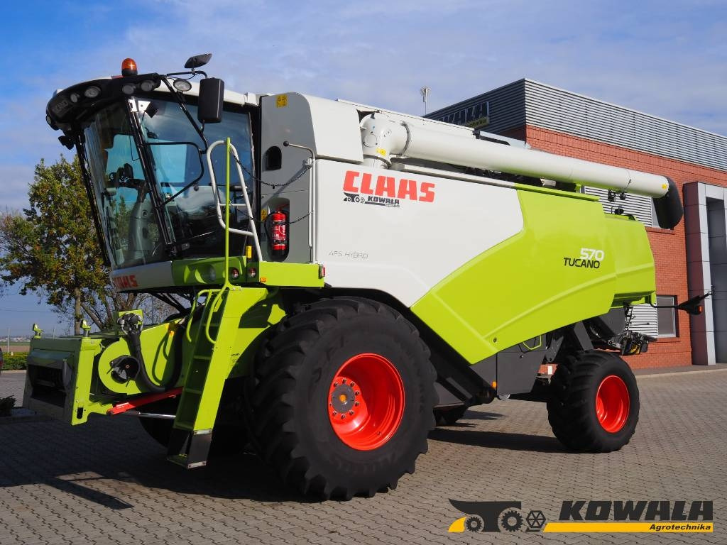 Claas Tucano 570 GPS + V770 - Máy gặt đập: hình 1 Claas Tucano 570 GPS + V770 - Máy gặt đập: hình 1