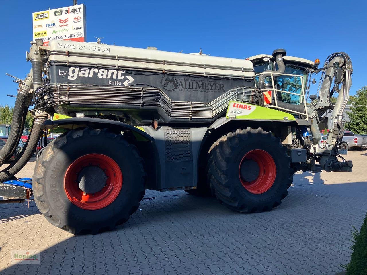 Máy cày CLAAS Xerion 4000 Saddle Trac Gülletechnik: hình 11