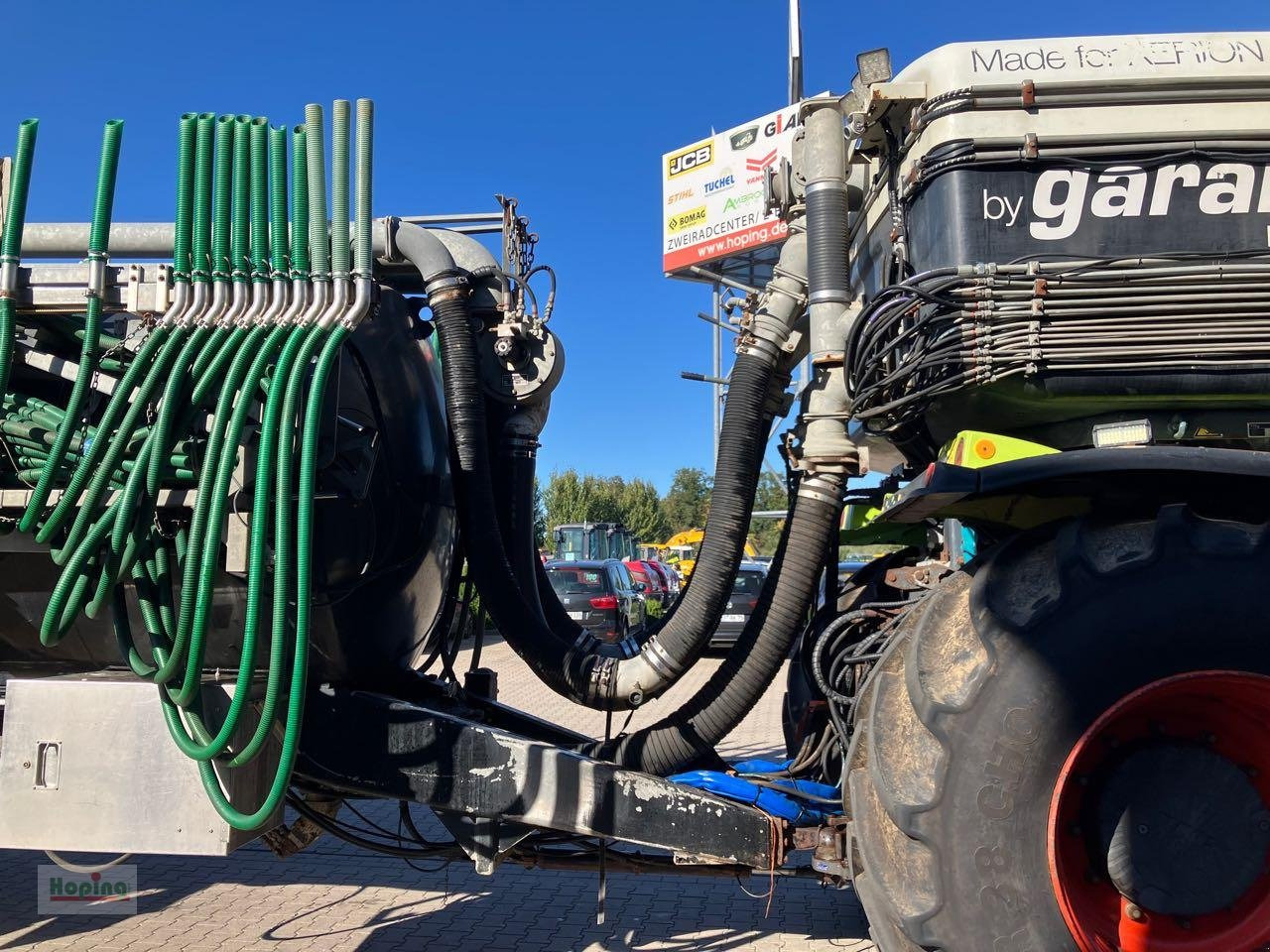 Máy cày CLAAS Xerion 4000 Saddle Trac Gülletechnik: hình 7