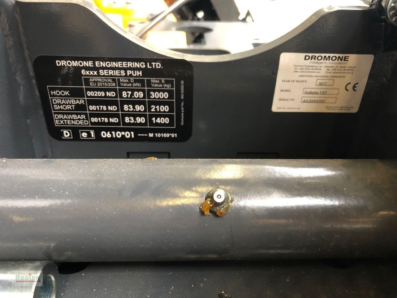 Kubota Dromone passen zu M7 - Đính kèm cho Máy móc nông nghiệp: hình 3 Kubota Dromone passen zu M7 - Đính kèm cho Máy móc nông nghiệp: hình 3
