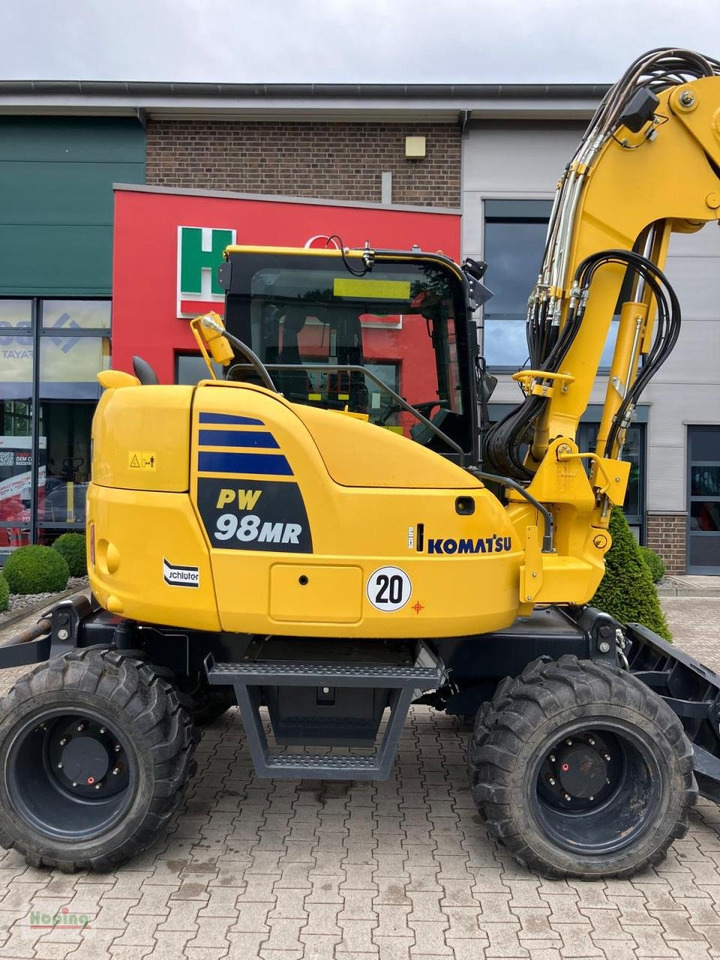 Komatsu PW98 MR - Máy xúc bánh lốp: hình 3 Komatsu PW98 MR - Máy xúc bánh lốp: hình 3