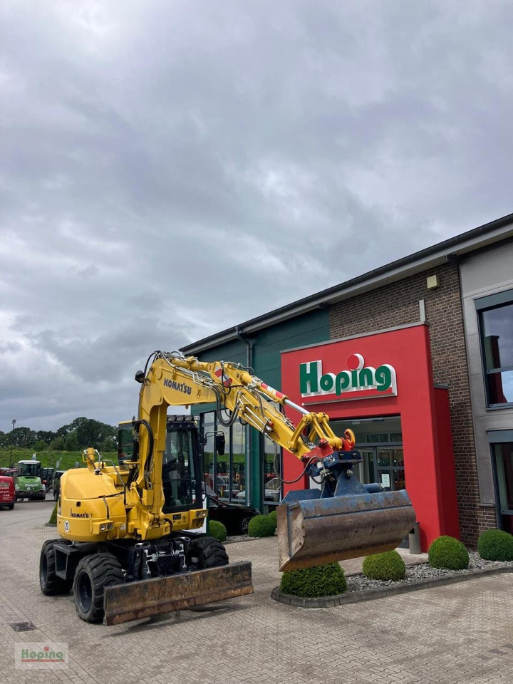 Komatsu PW98 MR - Máy xúc bánh lốp: hình 1 Komatsu PW98 MR - Máy xúc bánh lốp: hình 1