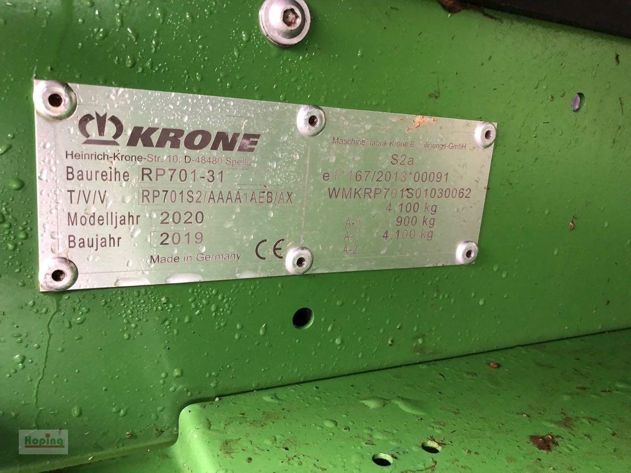 Krone Comprima V 150 XC - Máy đóng kiện tròn: hình 3 Krone Comprima V 150 XC - Máy đóng kiện tròn: hình 3