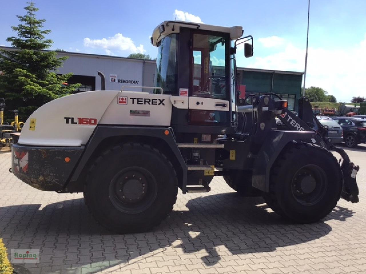 Terex TL 160 - Máy xúc lật bánh lốp: hình 4 Terex TL 160 - Máy xúc lật bánh lốp: hình 4