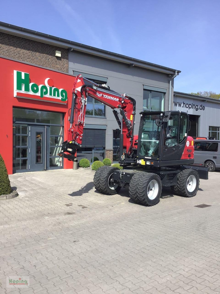 Yanmar B75W - Máy xúc bánh lốp: hình 1 Yanmar B75W - Máy xúc bánh lốp: hình 1