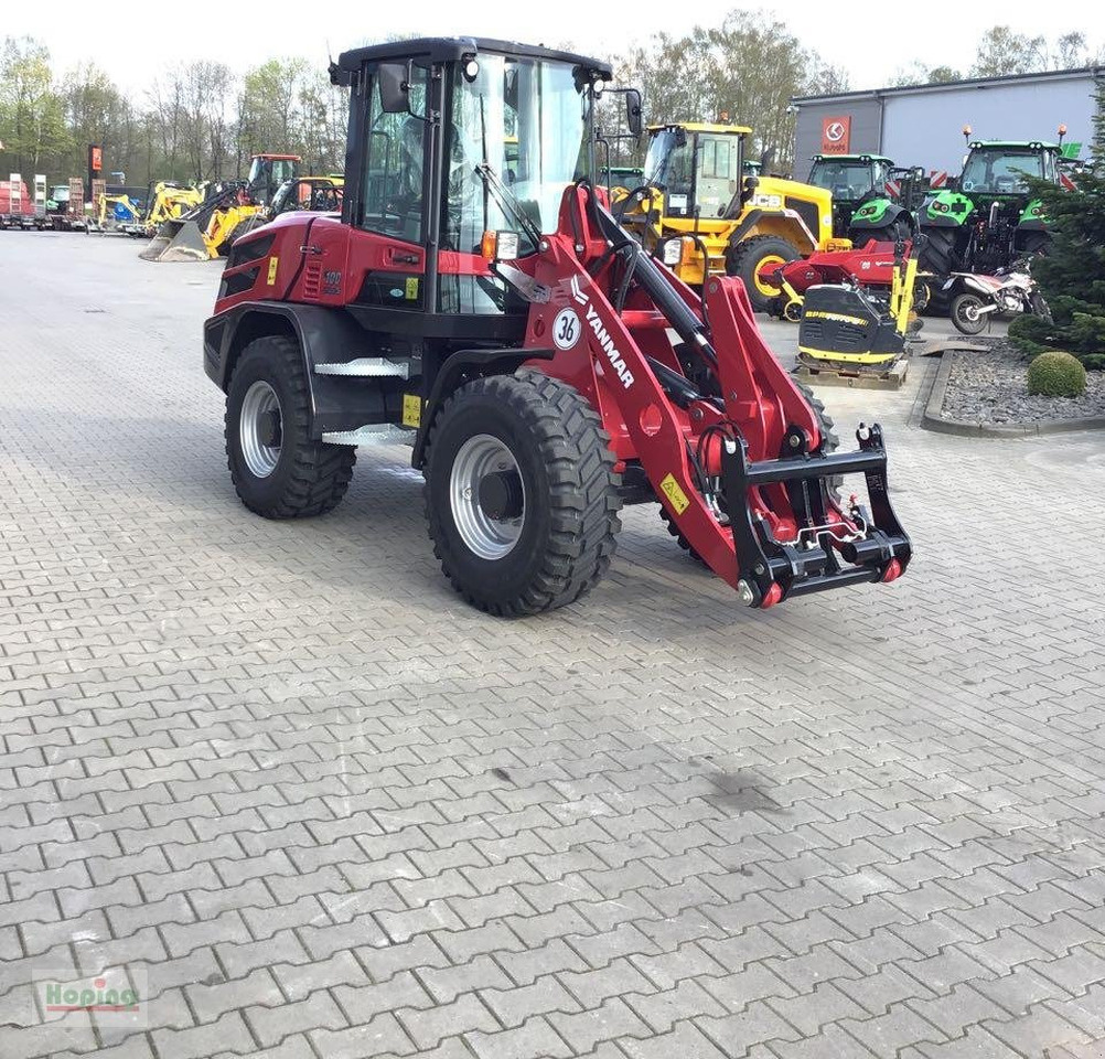 Yanmar V100 Advanc 36km/h - Máy xúc lật bánh lốp: hình 5 Yanmar V100 Advanc 36km/h - Máy xúc lật bánh lốp: hình 5