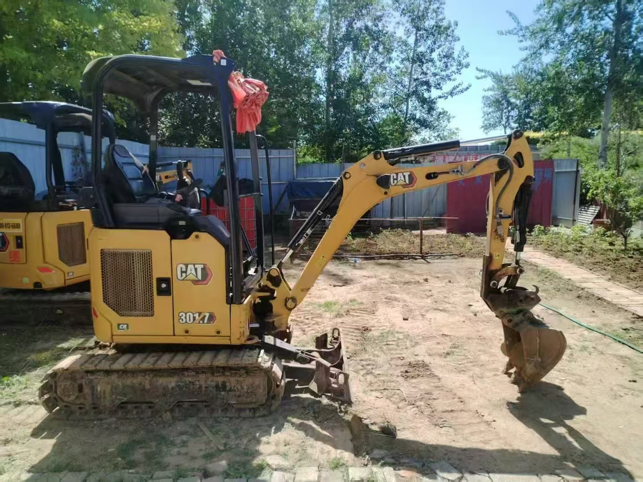 CAT 301.7 - Máy xúc mini: hình 1 CAT 301.7 - Máy xúc mini: hình 1