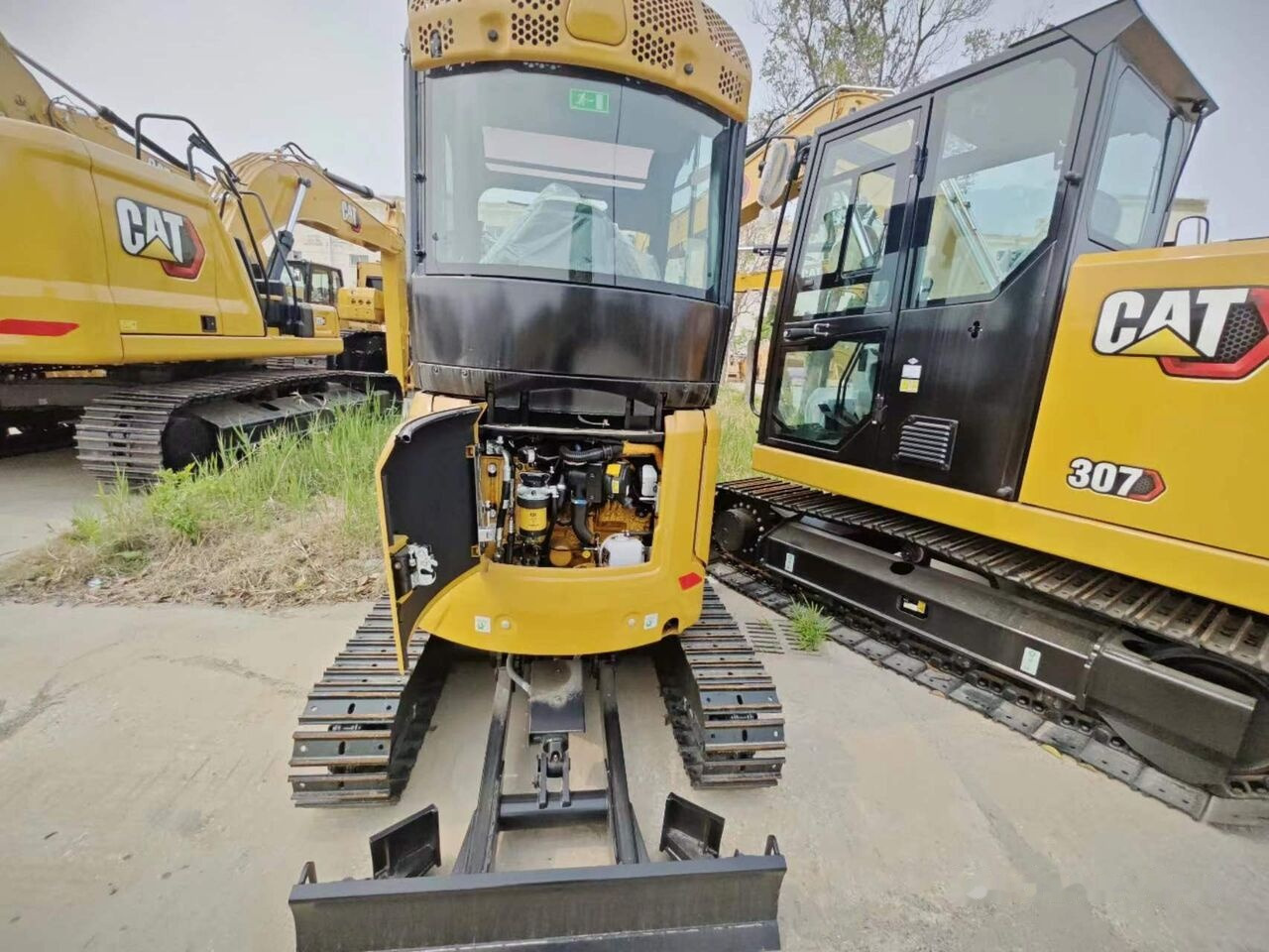 Máy xúc mini mới Caterpillar 302CR NEW: hình 8