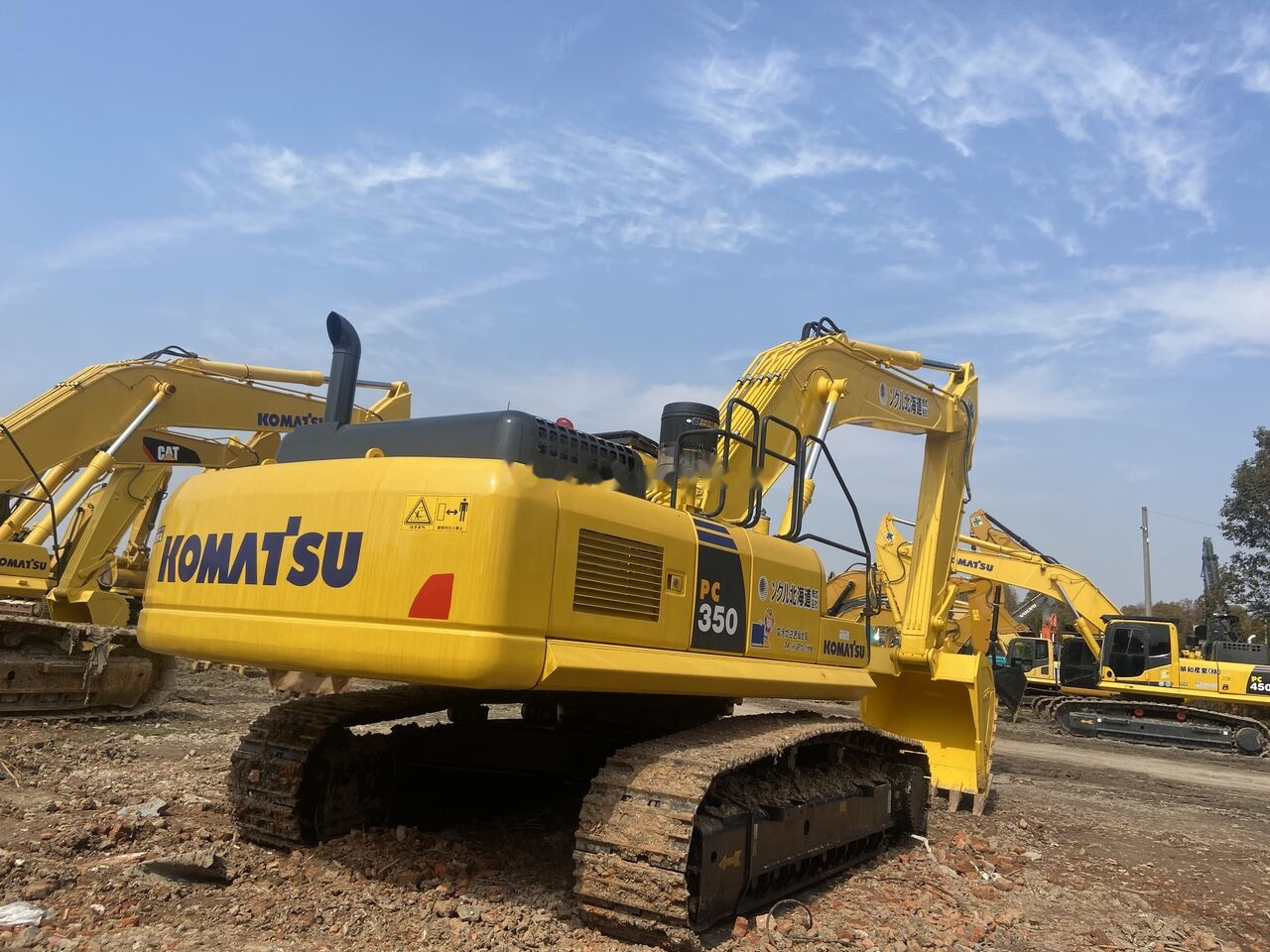 Máy xúc bánh xích Komatsu PC350: hình 12