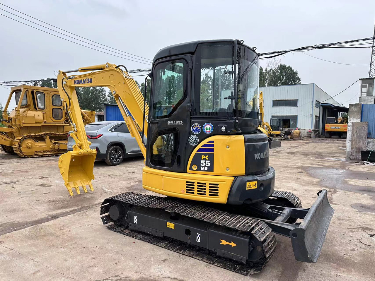 Komatsu PC55 - Máy xúc mini: hình 4 Komatsu PC55 - Máy xúc mini: hình 4