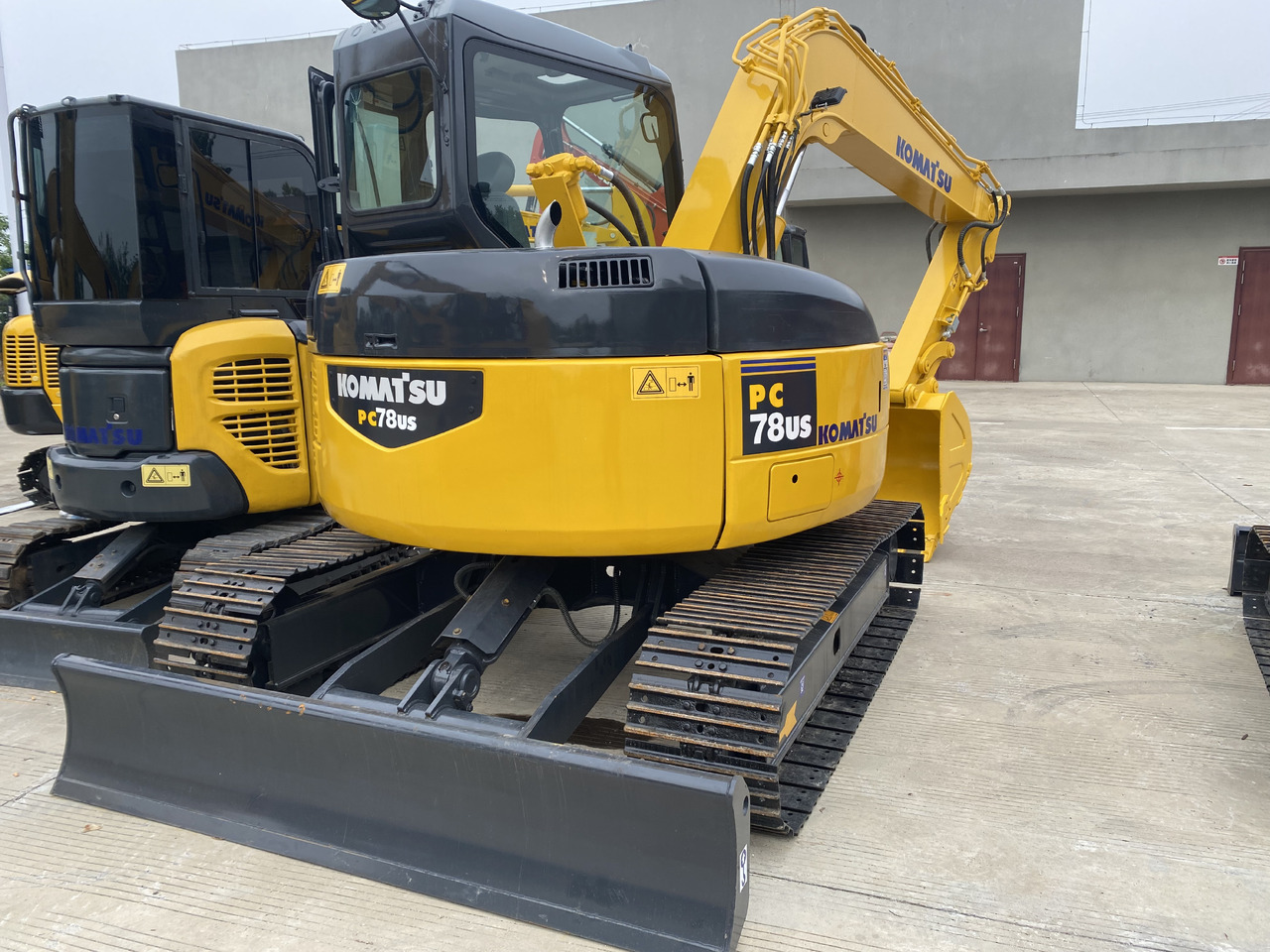 Komatsu PC78US - Máy xúc mini: hình 2 Komatsu PC78US - Máy xúc mini: hình 2