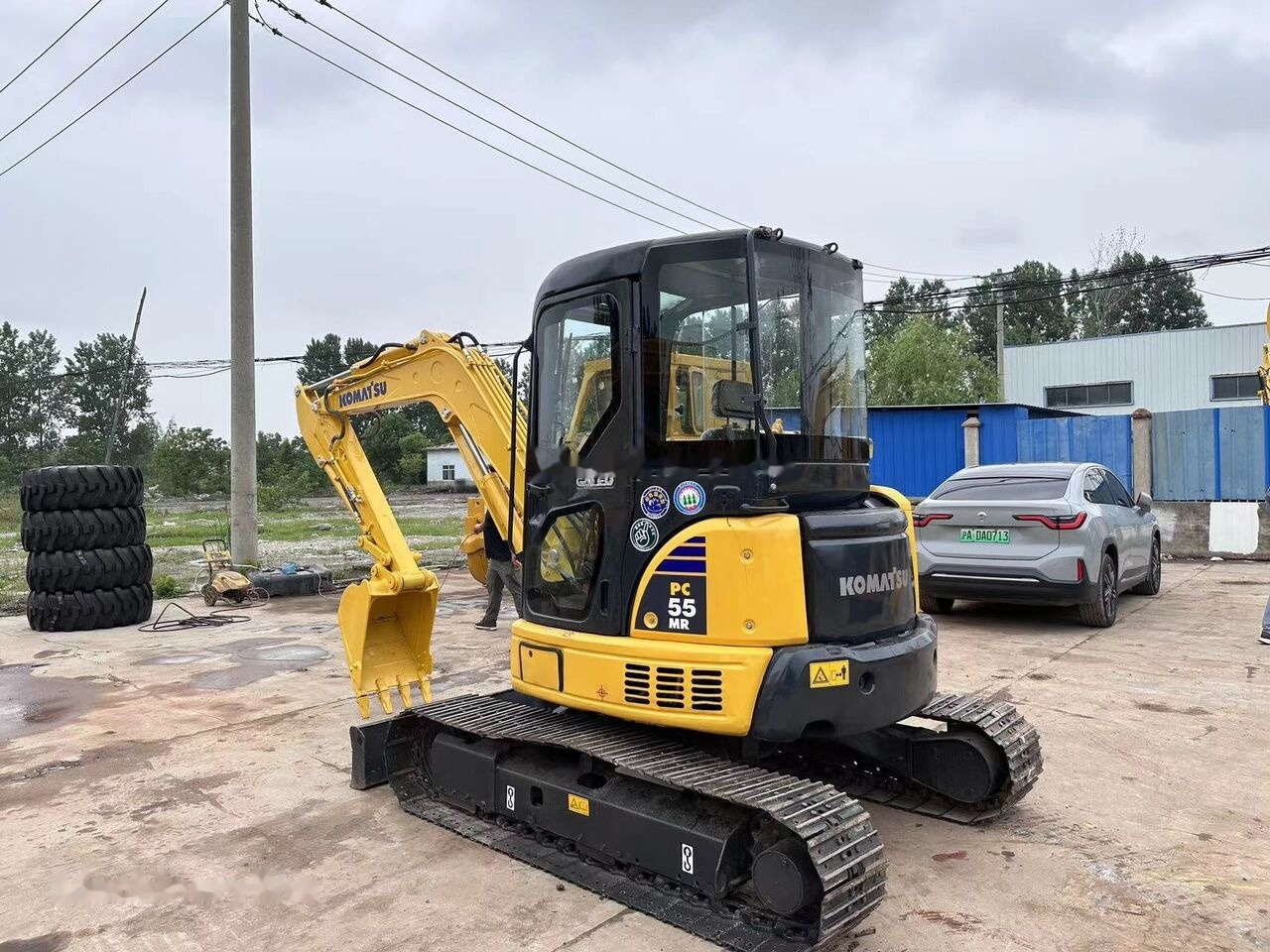 Komatsu pc55mr - Máy xúc mini: hình 5 Komatsu pc55mr - Máy xúc mini: hình 5