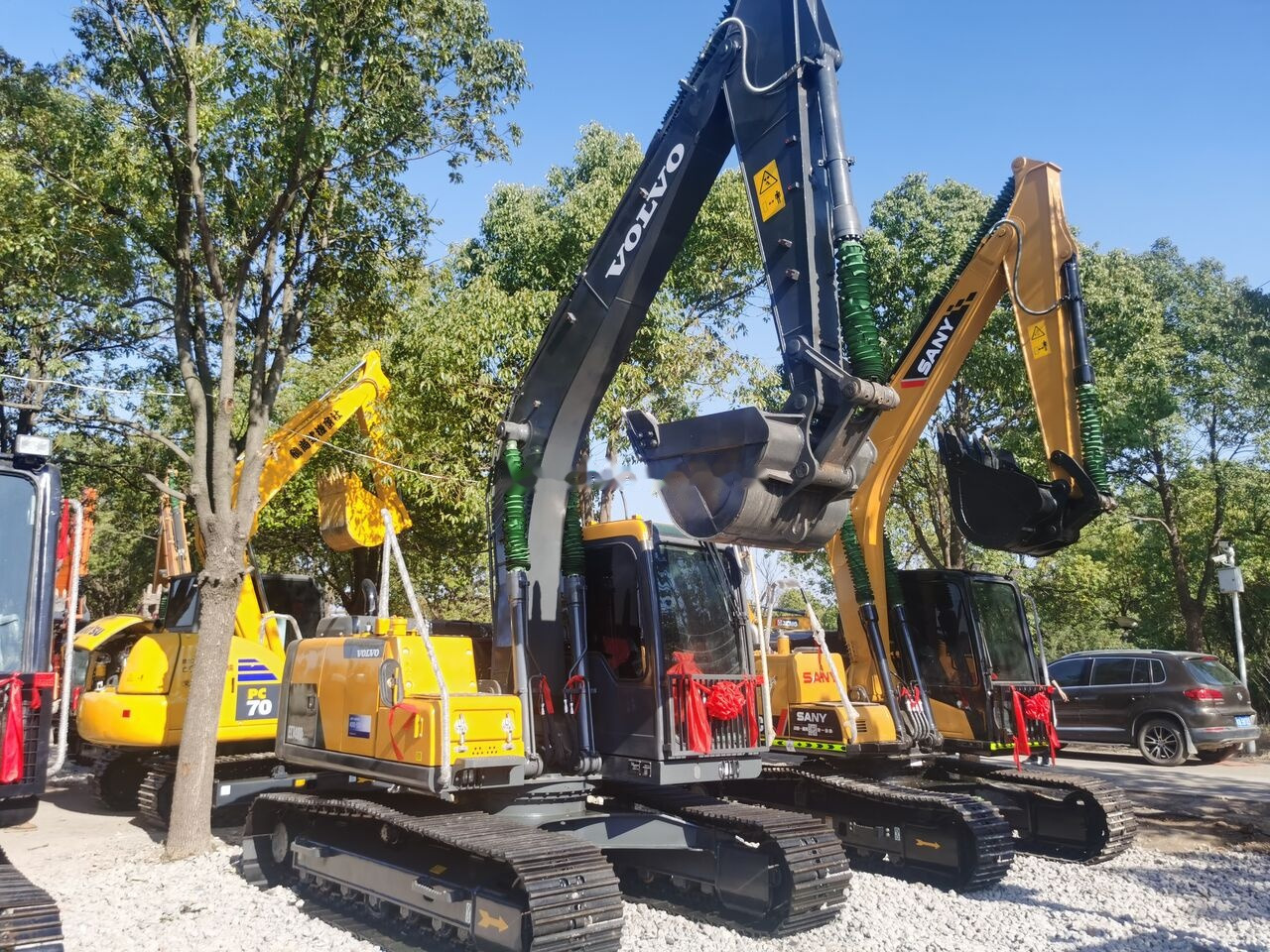 Volvo EC140DL - Máy xúc bánh xích: hình 4 Volvo EC140DL - Máy xúc bánh xích: hình 4