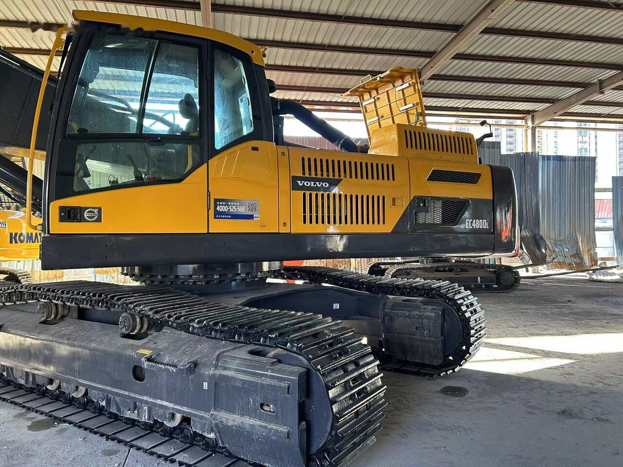 Volvo EC480 - Máy xúc bánh xích: hình 1 Volvo EC480 - Máy xúc bánh xích: hình 1