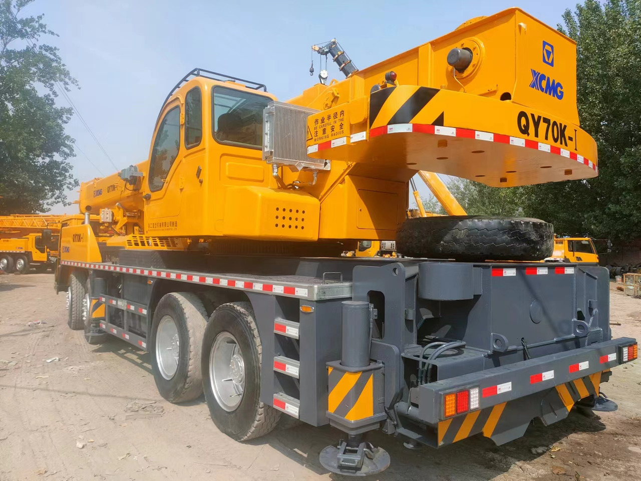 XCMG QY70K - Cẩu bánh lốp: hình 3 XCMG QY70K - Cẩu bánh lốp: hình 3