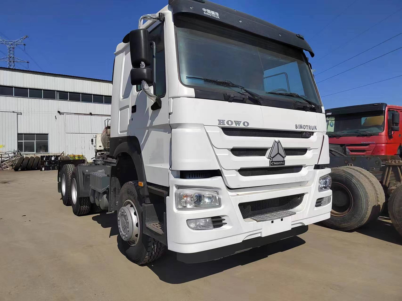 Xe đầu kéo SINOTRUK Trailer head: hình 6