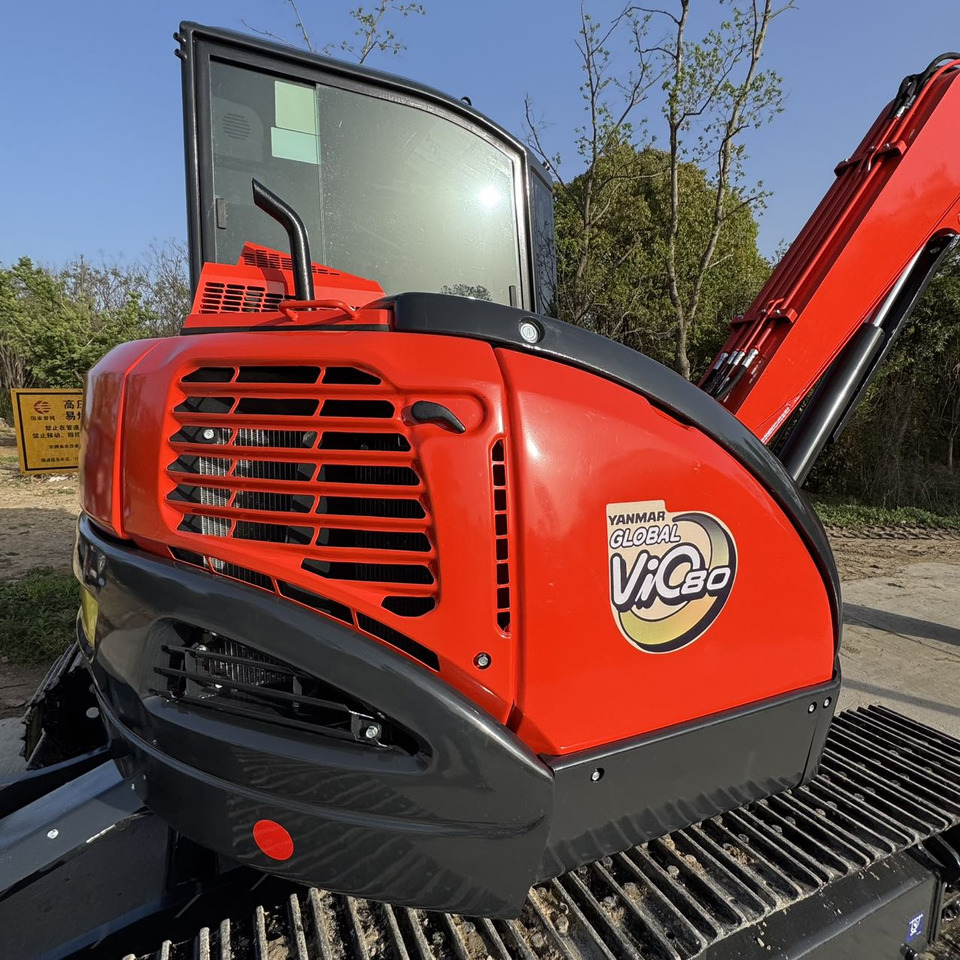 YANMAR Vio80 - Máy xúc mini: hình 5 YANMAR Vio80 - Máy xúc mini: hình 5