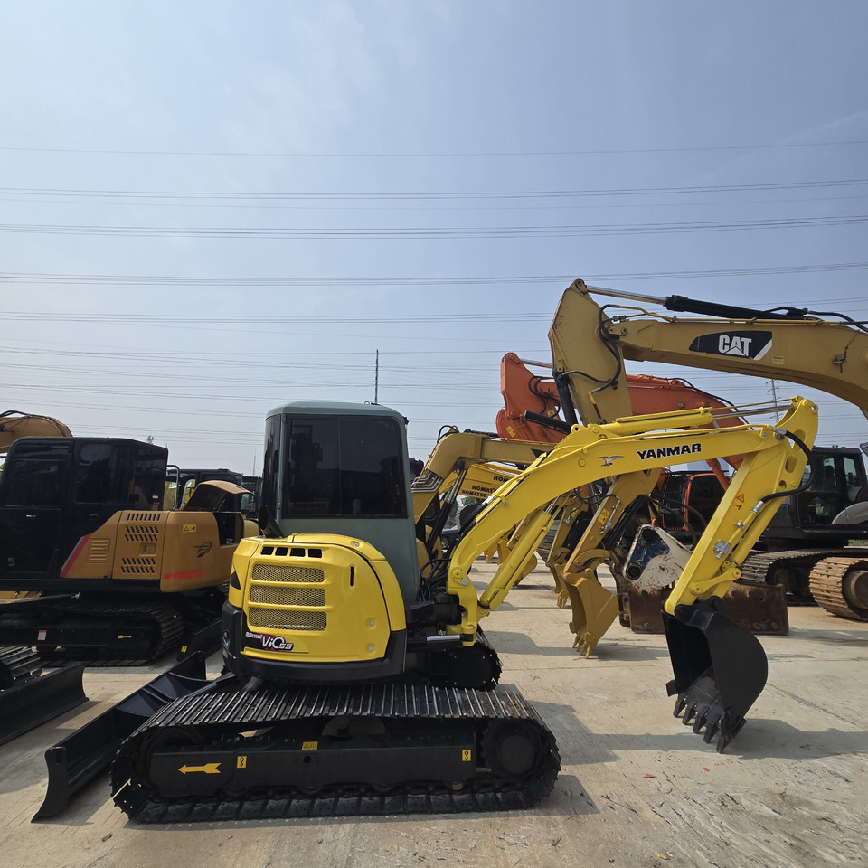 Yanmar Vio55 - Máy xúc mini: hình 2 Yanmar Vio55 - Máy xúc mini: hình 2