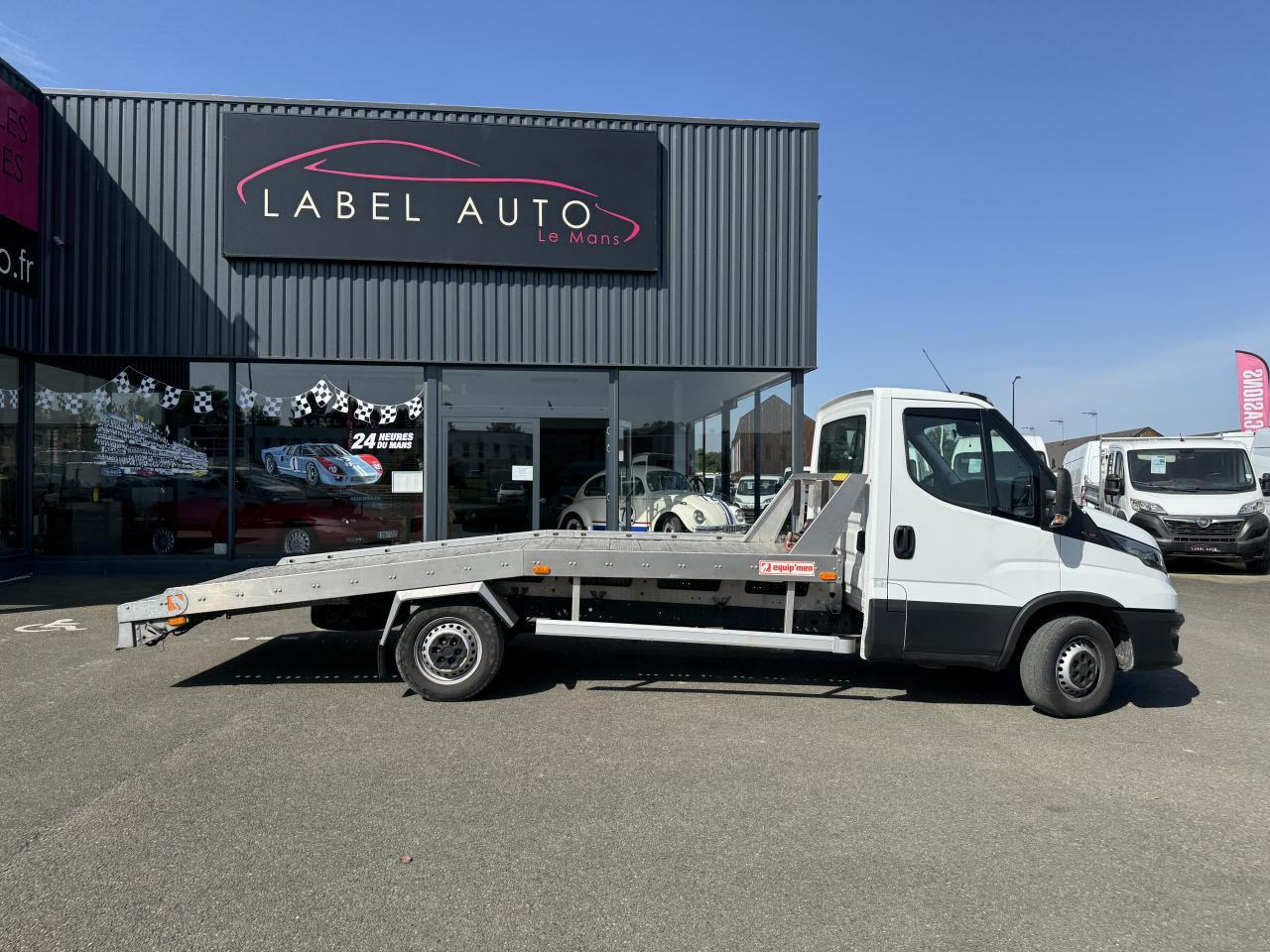 Iveco Daily IVECO PORTE VOITURE DEPANNEUSE 35 S 16 3L0 160 CH EMPATTEMENT 4100 PLATEAU FIX'ALU EQUIP'M - Xe tải chuyên chở tự động: hình 1 Iveco Daily IVECO PORTE VOITURE DEPANNEUSE 35 S 16 3L0 160 CH EMPATTEMENT 4100 PLATEAU FIX'ALU EQUIP'M - Xe tải chuyên chở tự động: hình 1