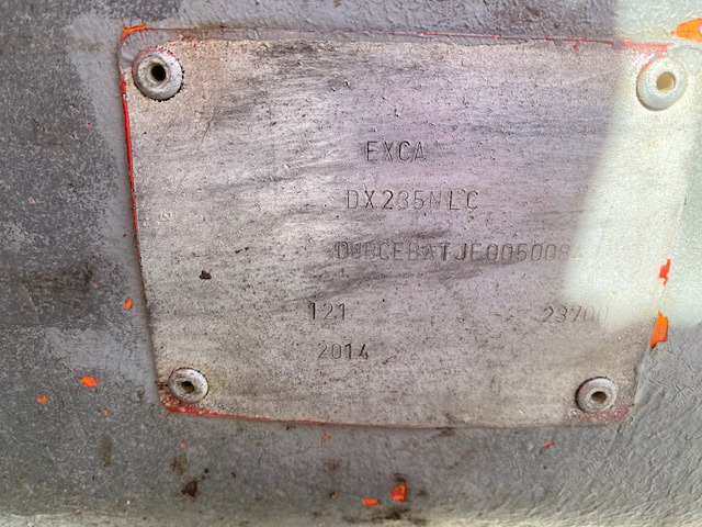 Máy móc xây dựng DOO DX 235 NLC: hình 23