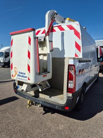 Renault Master Grand Confort L2H2 130.35CV Nacelle Tronquée France Elévateur 121 FTcc - Nền bục trên không gắn trên xe tải: hình 2 Renault Master Grand Confort L2H2 130.35CV Nacelle Tronquée France Elévateur 121 FTcc - Nền bục trên không gắn trên xe tải: hình 2