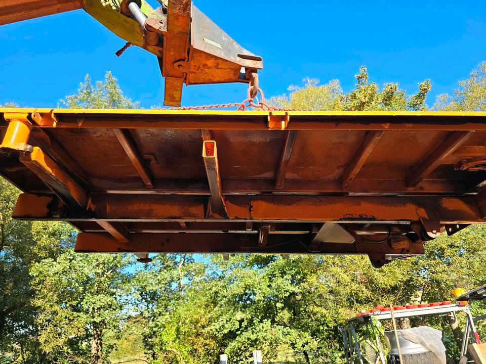 Thùng lửng Lidner Unitrac 102 122 95 Pritsche Kipperspinne Kipperpritsche Kipperrahmen: hình 7 Thùng lửng Lidner Unitrac 102 122 95 Pritsche Kipperspinne Kipperpritsche Kipperrahmen: hình 7