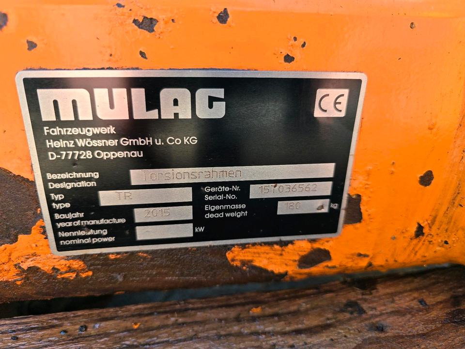 Dàn băm cỏ cần cẩu Mulag TR Torsionsrahmen Unimog 405 U300 300 U 400 500 Mercedes-Benz Böschungsmäher Böschungsmulcher Mähausleger FME 600 700 MKM FMK: hình 7